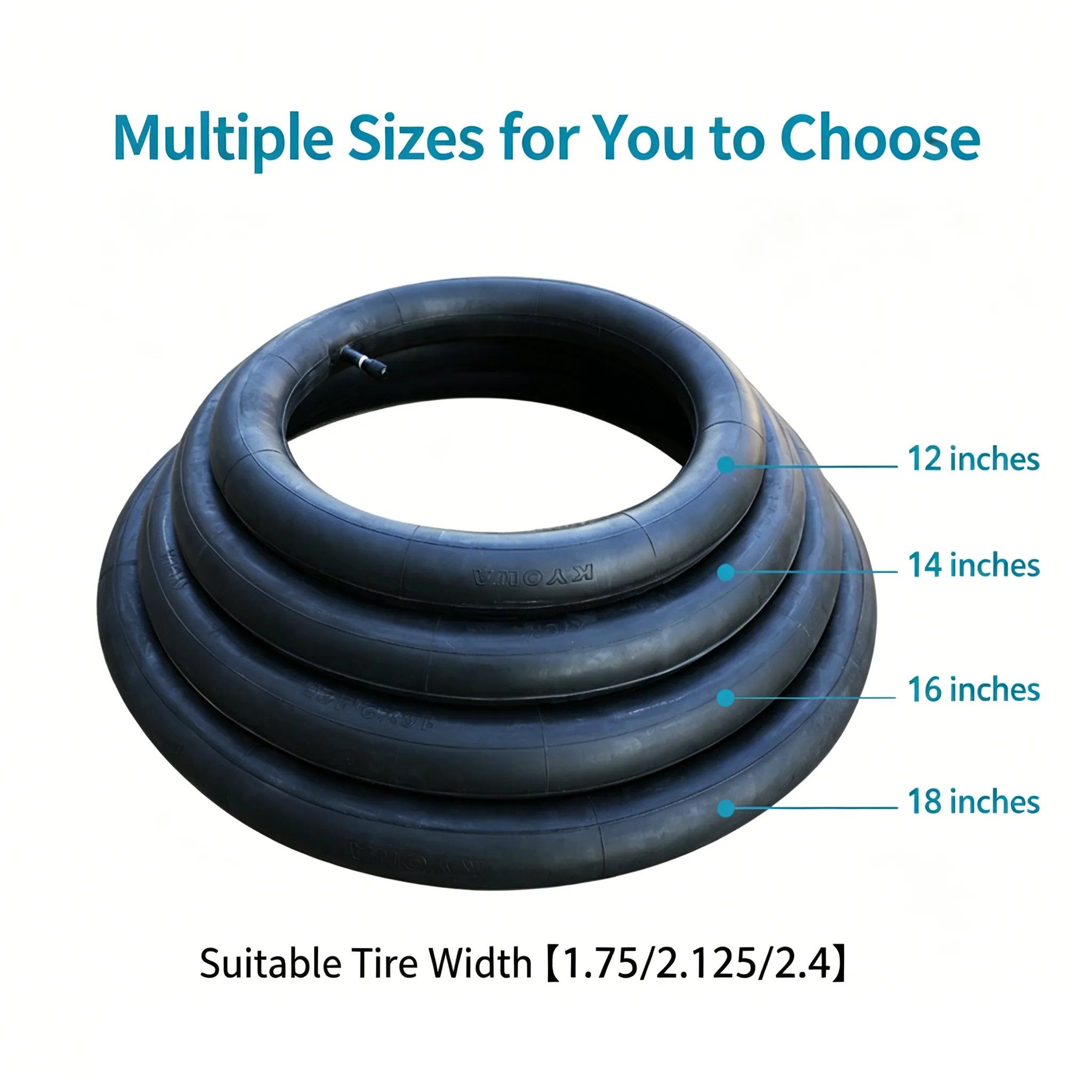 Rubber Bicycle Inner Tube 2